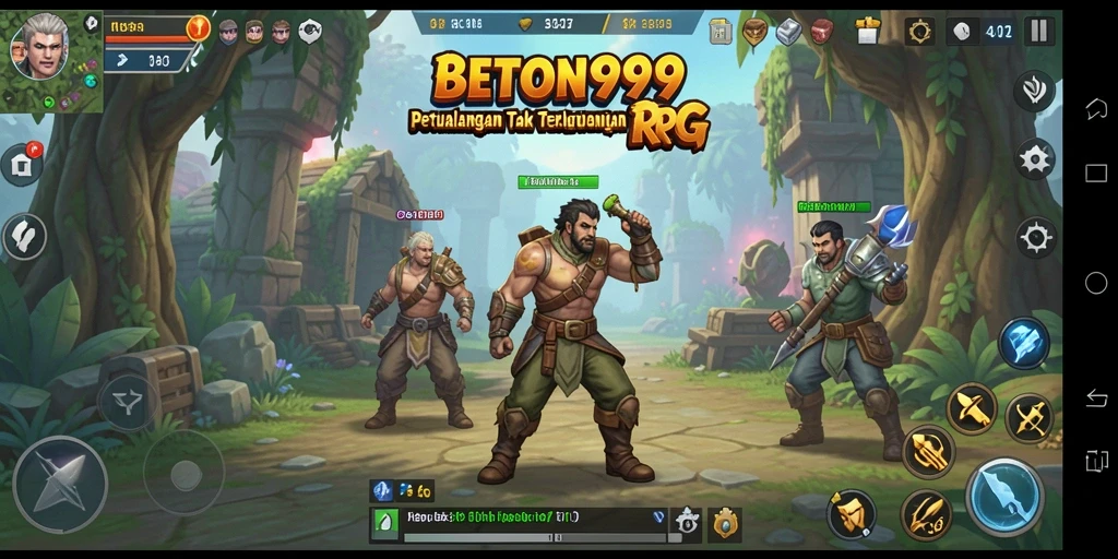 Gameplay epik dengan pertarungan yang mendebarkan di BETON999.