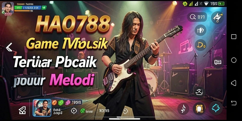 Screenshot gameplay HAO788 yang menarik dengan variasi lagu.