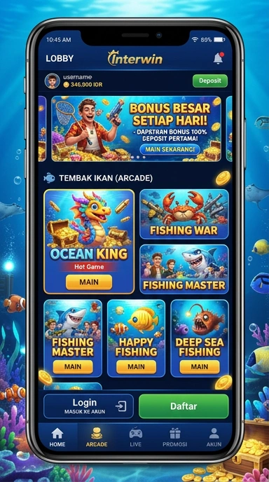 Screenshot fitur pencarian cepat di lnterwin.
